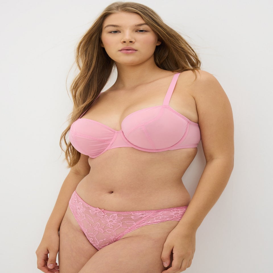 3 Pack Multi Lace High Leg Knickers