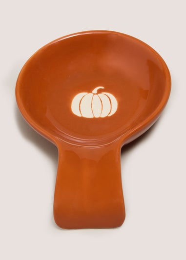 Orange Pumpkin Spoon Rest