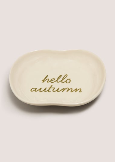 Neutral Hello Autumn Tea Bag Tidy