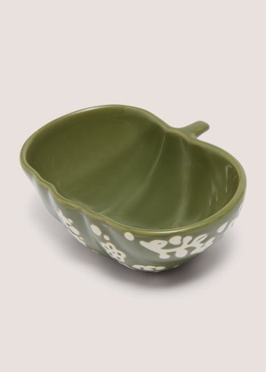 Green Hello Autumn Nibble Bowl