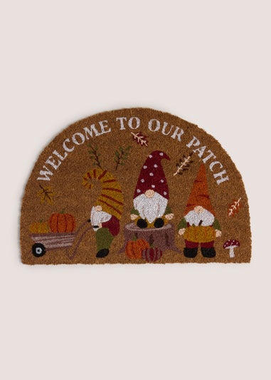 Autumn Gnome Door Mat