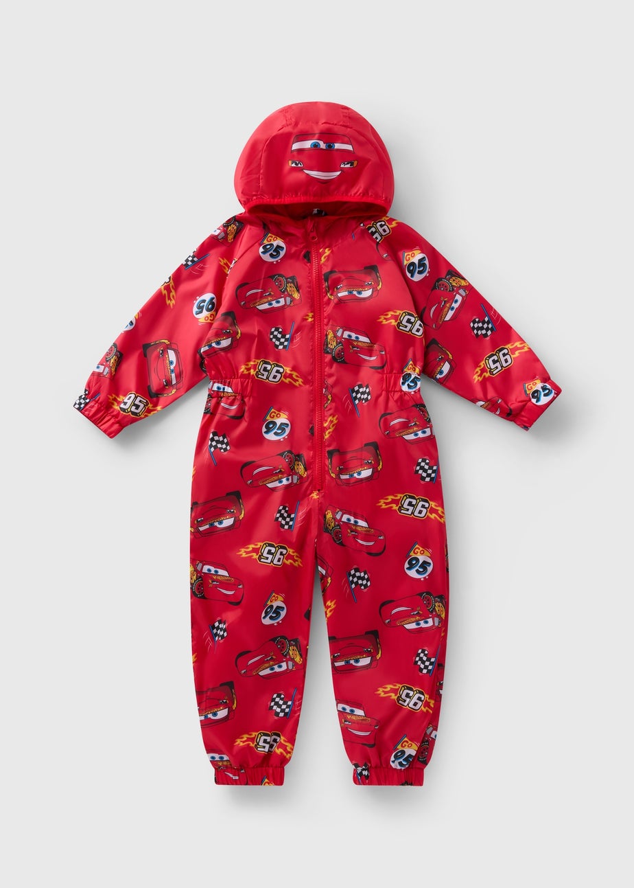 Cars Boys Red Puddle Suit (1-7yrs)