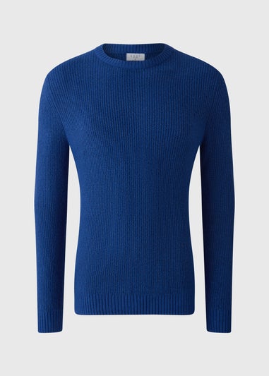 Blue Long Sleeve Crew Jumper
