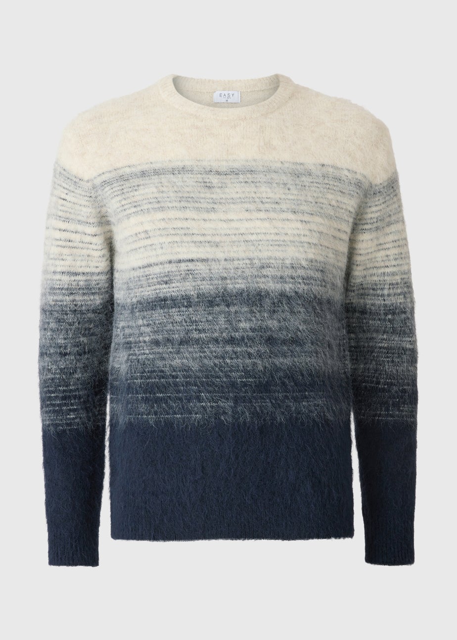 Navy Gradient Design Jumper