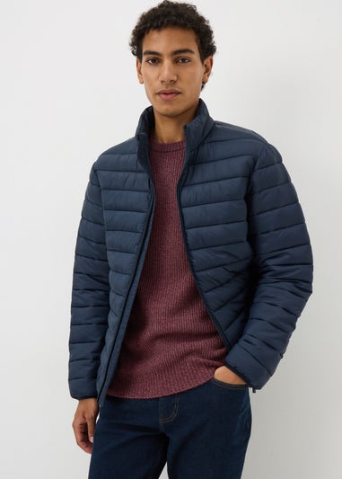 Burgundy Ribbed Crew Jumper