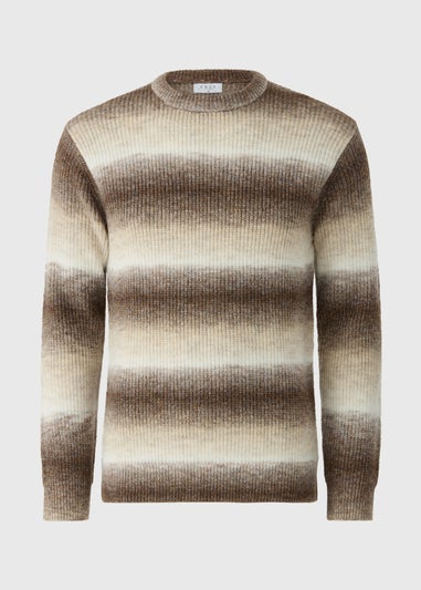 Brown Gradient Design Jumper