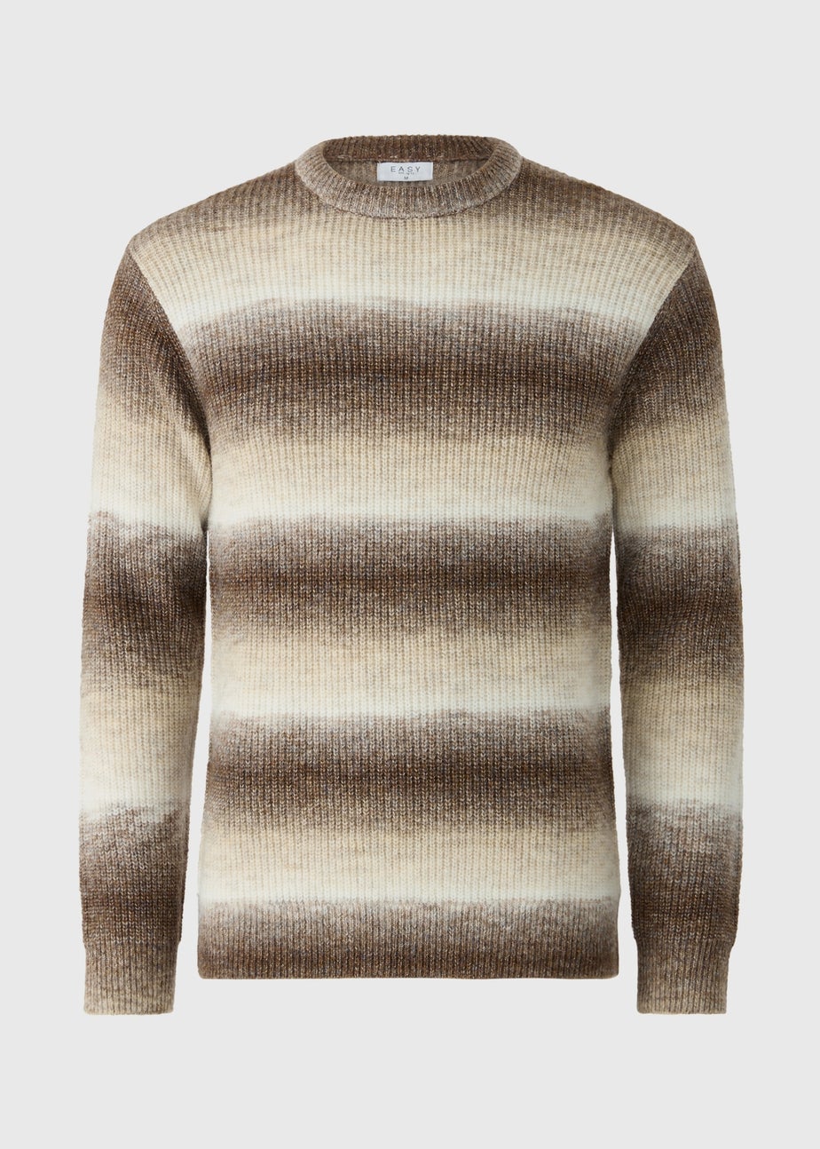 Brown Gradient Design Jumper