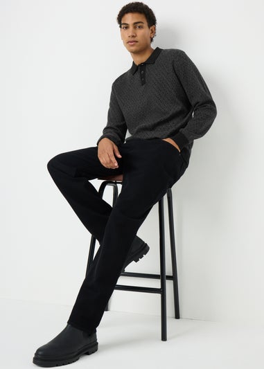 Black Premium Design Polo Shirt