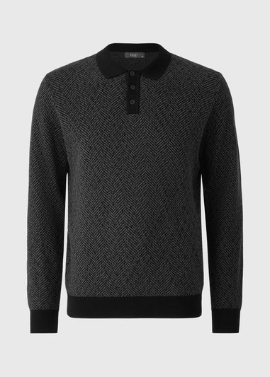 Black Premium Design Polo Shirt