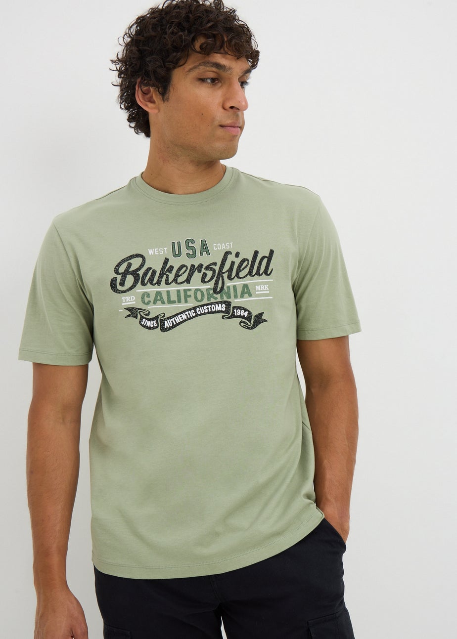 Green Bakersfield California T-Shirt