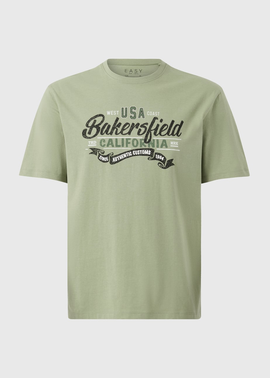 Green Bakersfield California T-Shirt