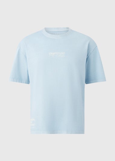 Blue Acid Wash Editions T-Shirt