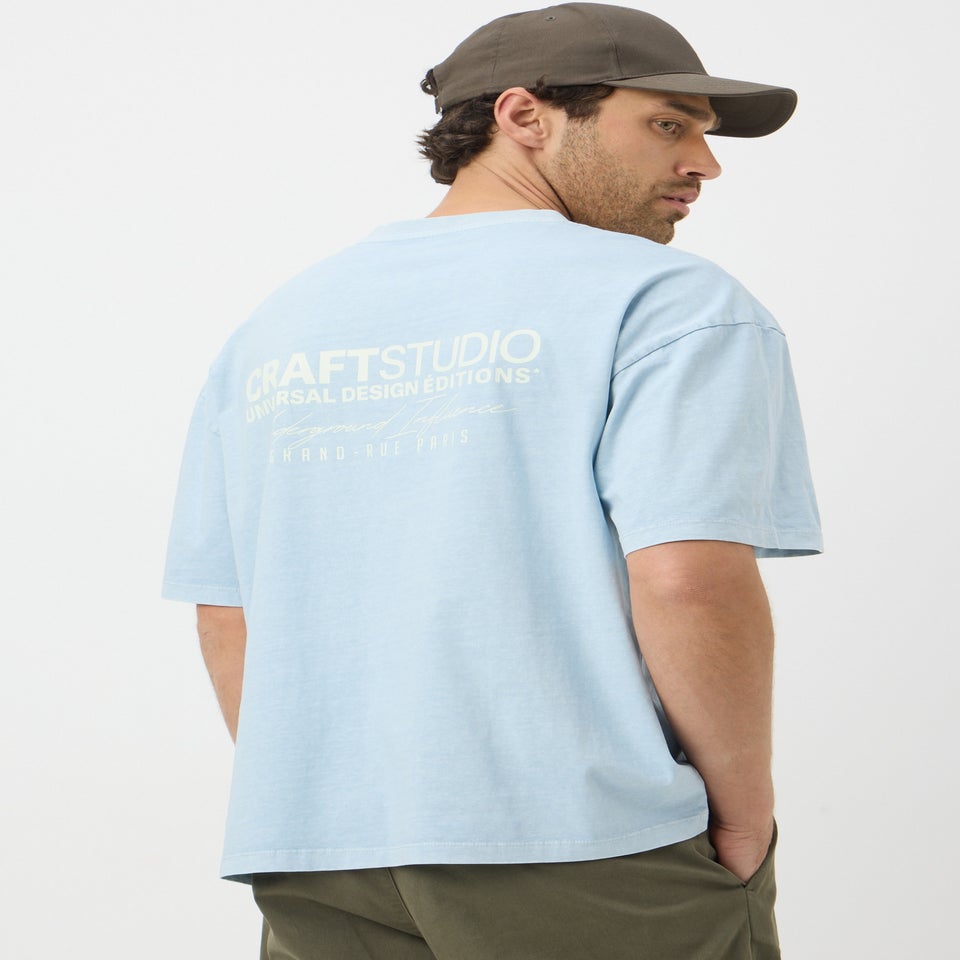 Blue Acid Wash Editions T-Shirt