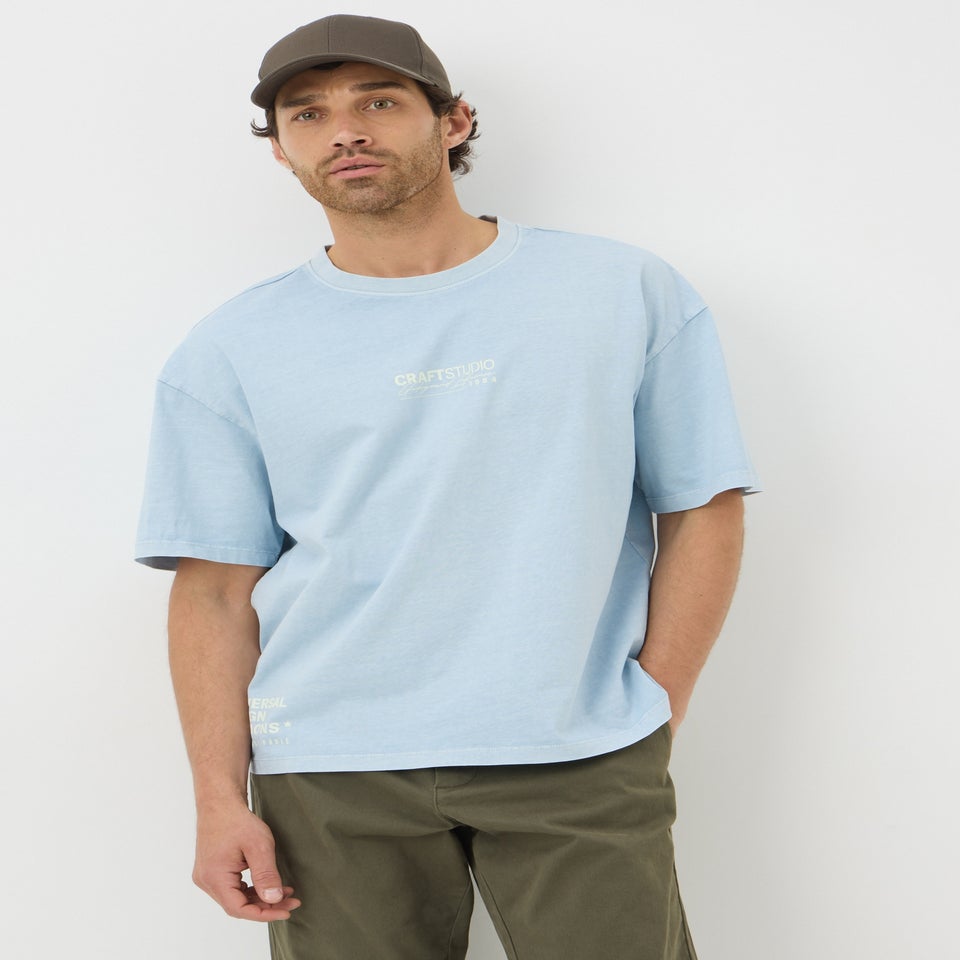 Blue Acid Wash Editions T-Shirt