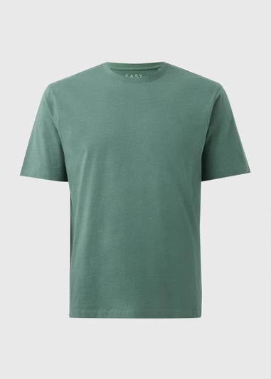 Dark Green Essential Crew Neck T-Shirt