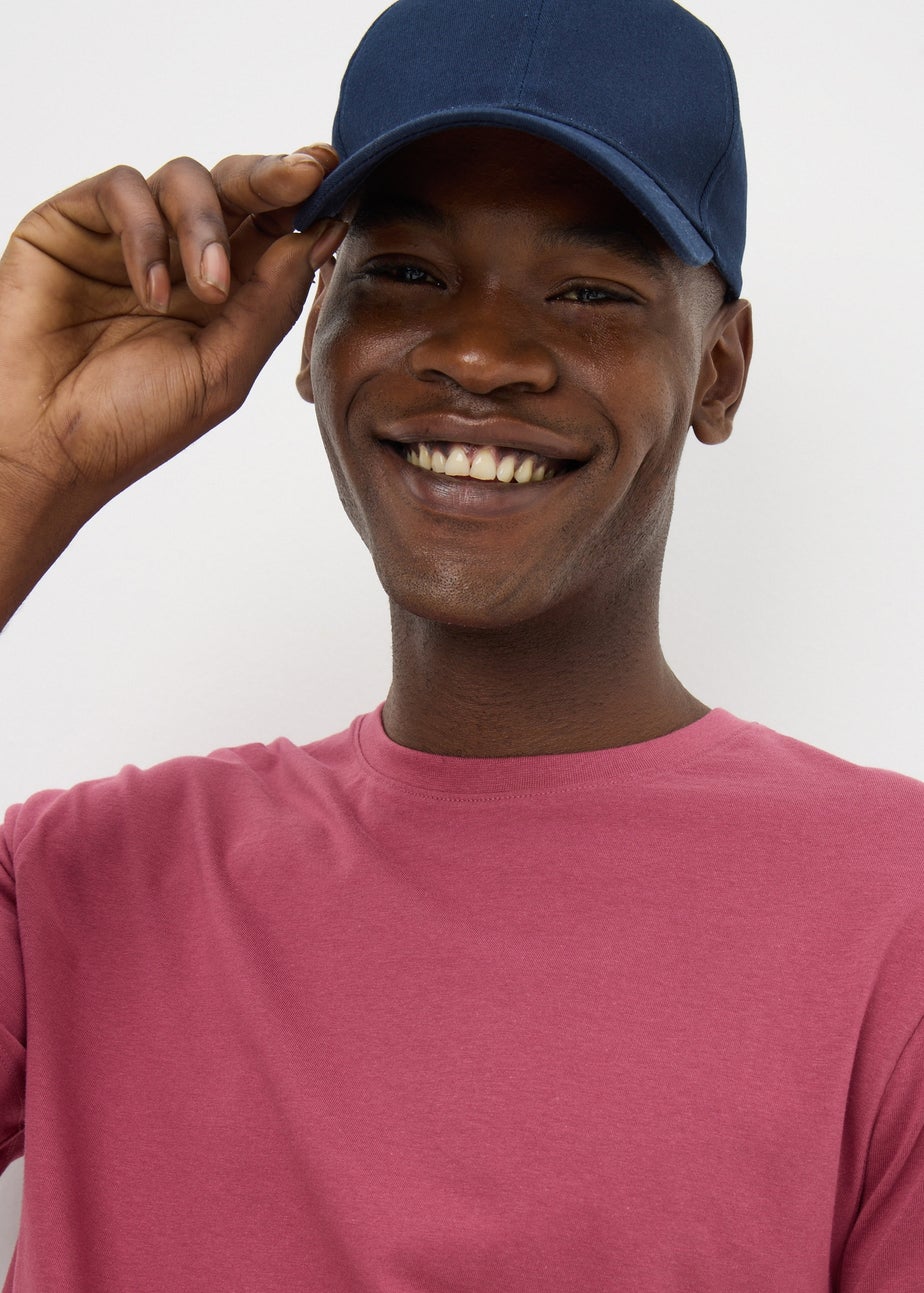 Maroon Essential Crew Neck T-Shirt