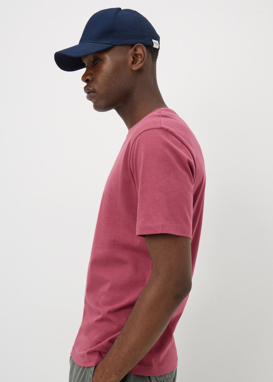 Maroon Essential Crew Neck T-Shirt