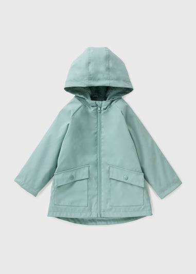 Girls Sage Matt Mac Coat (1-7yrs)