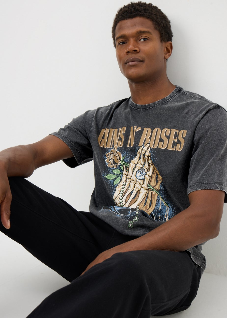 Guns N Roses Charcoal T-Shirt