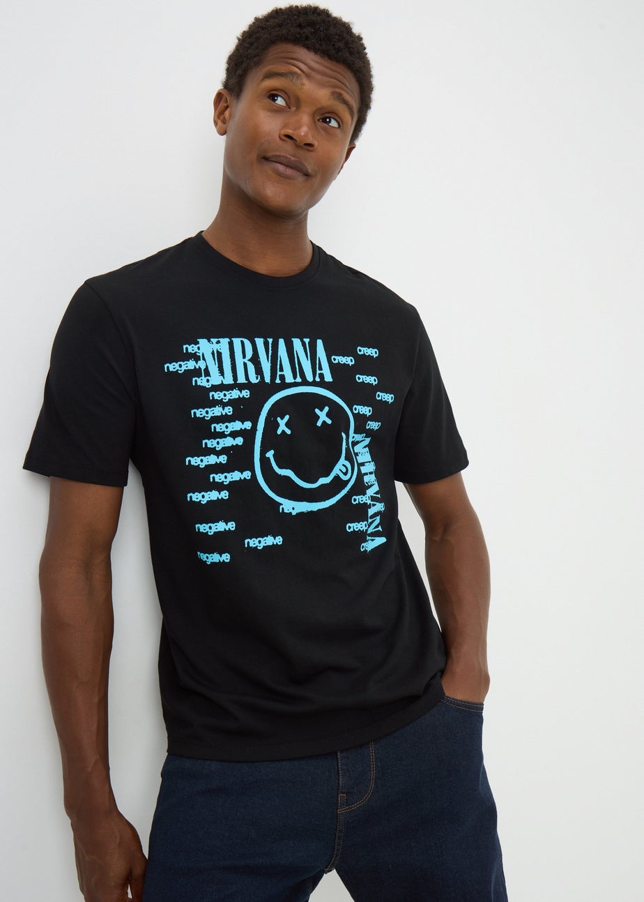 Nirvana Black Patch T-Shirt