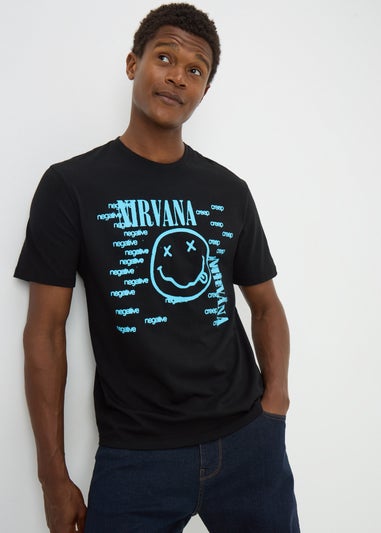 Nirvana Black Patch T-Shirt