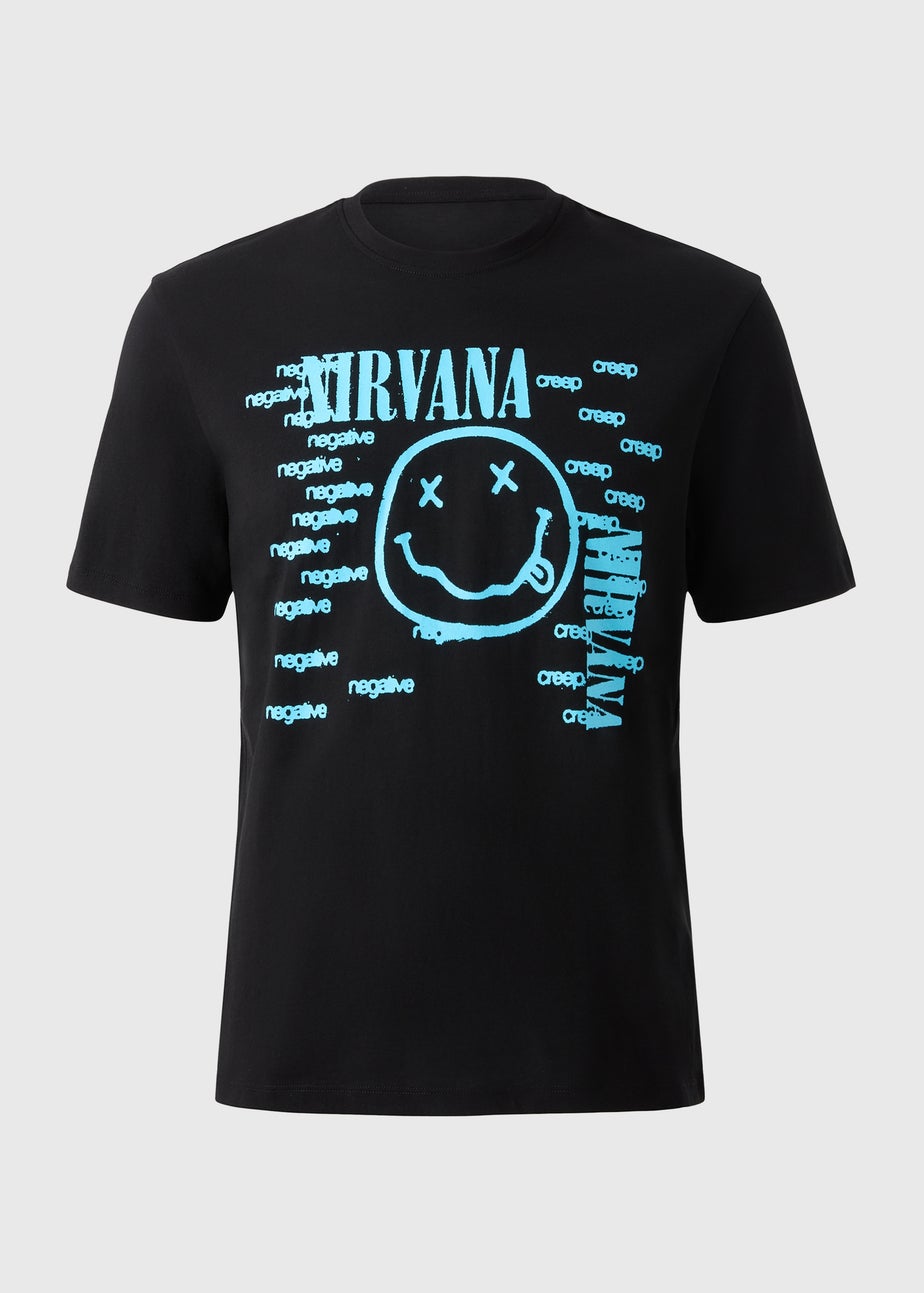 Nirvana Black Patch T-Shirt