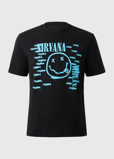 Nirvana Black Patch T-Shirt