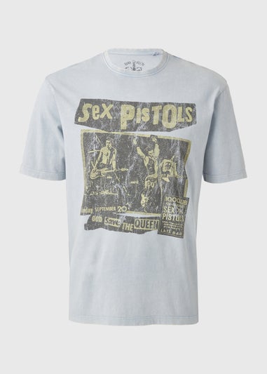 Sex Pistols Blue Washed T-Shirt