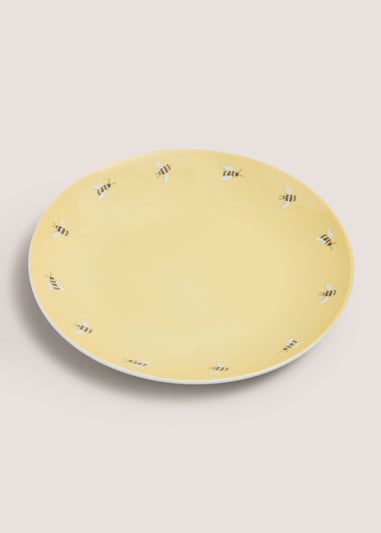 Yellow Bee Daisy Side Plate