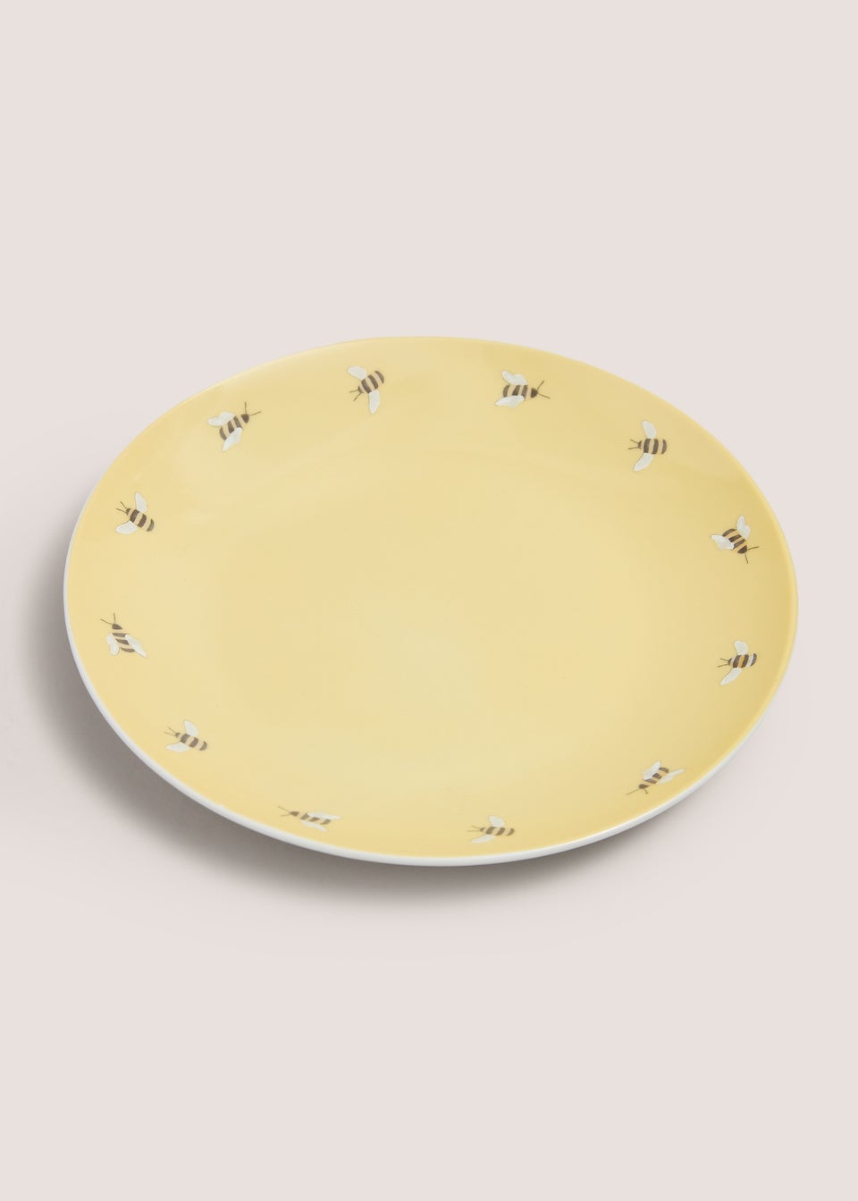 Yellow Bee Daisy Side Plate