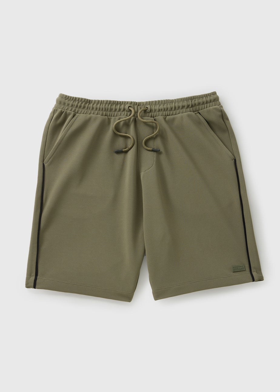 Khaki Grandad Co Ord Shorts