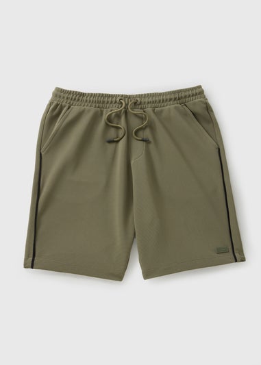 Khaki Grandad Co Ord Shorts