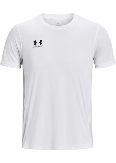 Under Armour White/Black Challenger Training T-Shirt