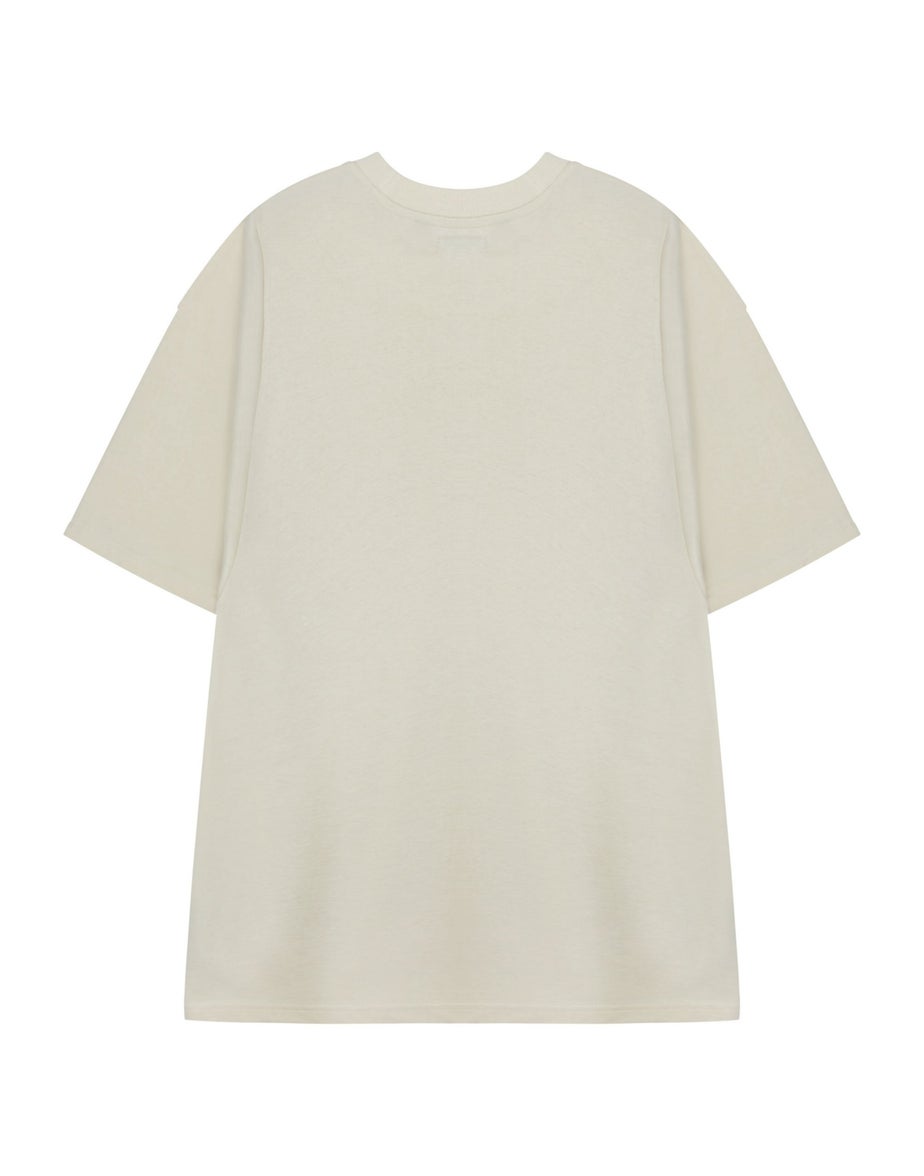 Yellowstone Beige Barn Short Sleeved T-Shirt Oatmeal