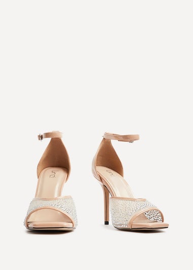 Linzi Erica Sand Patent Stiletto Heel