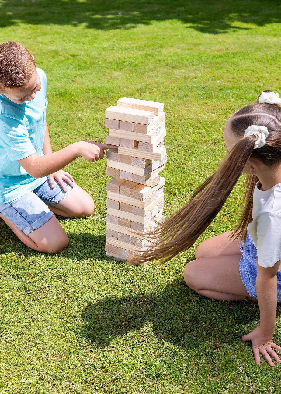 Toyrific Wood Grasshopper Games Giant Stack 'N' Fall