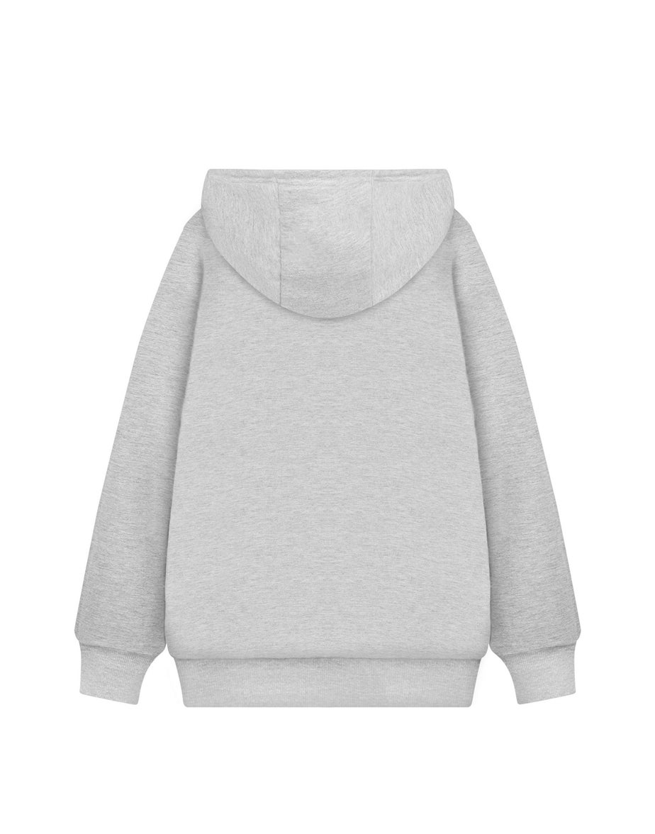 Yale Unisex Grey Dog Hoodie