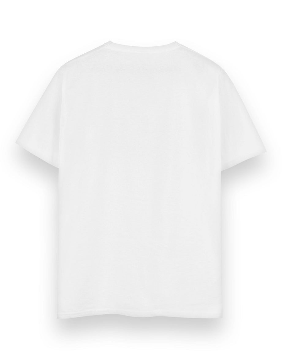 Vanilla Underground Harvard Unisex White Crest Logo Short Sleeved T-Shirt 