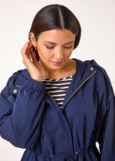 Roman Navy Shower Resistant Rain Jacket