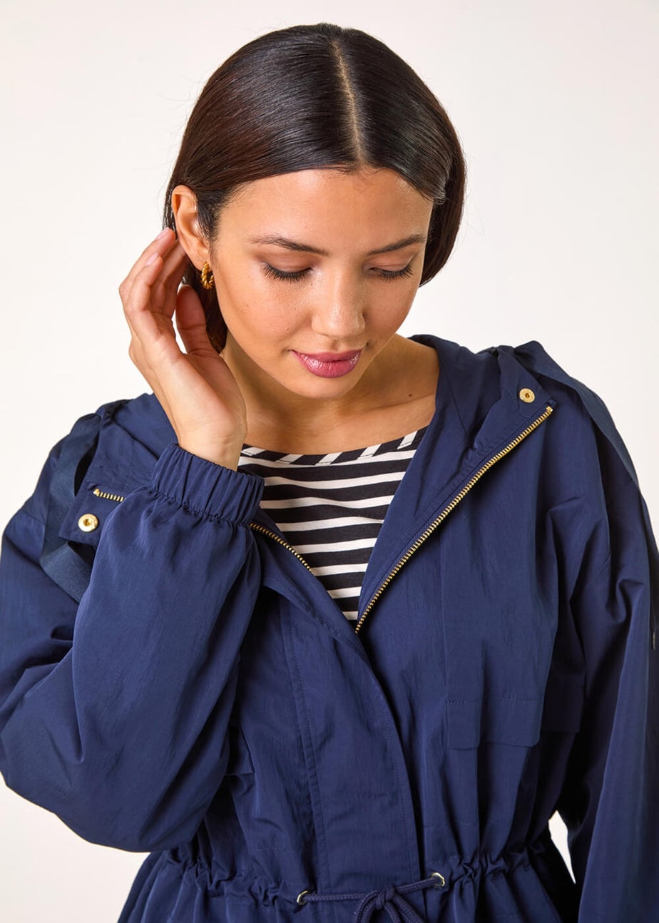 Roman Navy Shower Resistant Rain Jacket