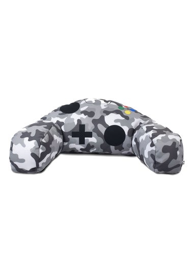 rucomfy Camo Grey Printed Gaming Controller Pillow