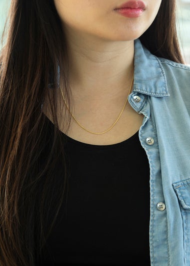 Golden Moments 9ct Yellow Gold 1mm Spiga Chain