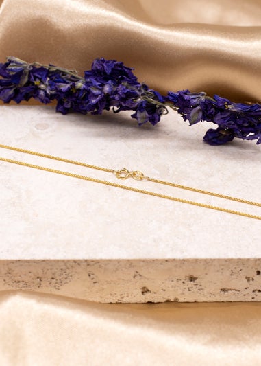 Golden Moments 9ct Yellow Gold 1mm Spiga Chain