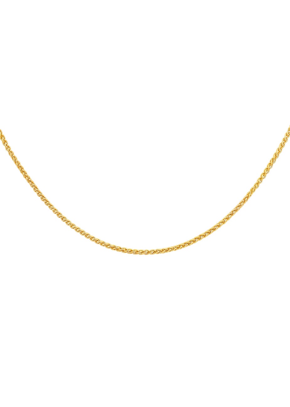 Golden Moments 9ct Yellow Gold 1mm Spiga Chain