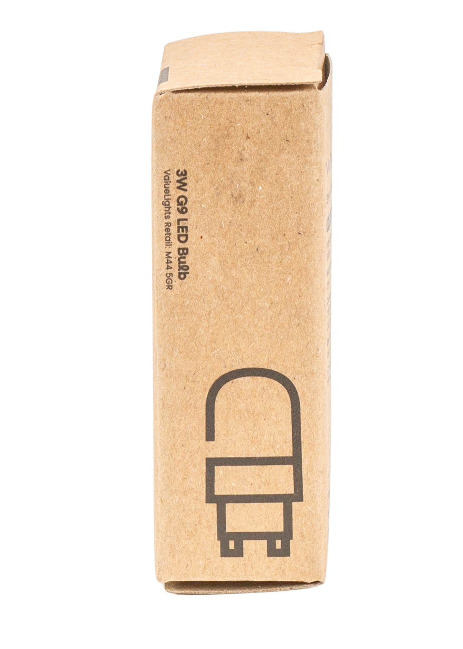 ValueLights 6 Pack G9 LED 3W Warm White 3000K Light Bulbs (6.2cm x 2cm x 2cm)