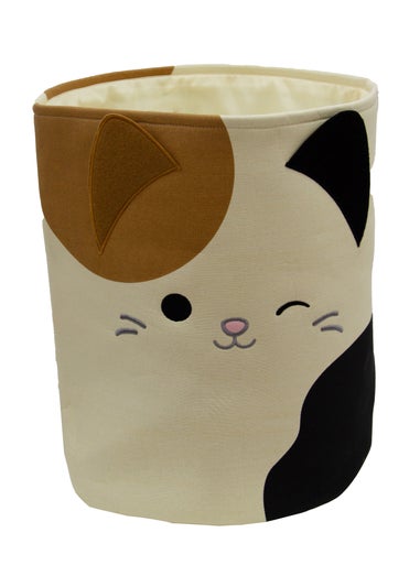 Squishmallows Beige Camcat Storage Tub (38cm x 31cm)