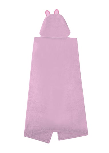 Peppa Pig Pink 3D Hooded Wearable Throw