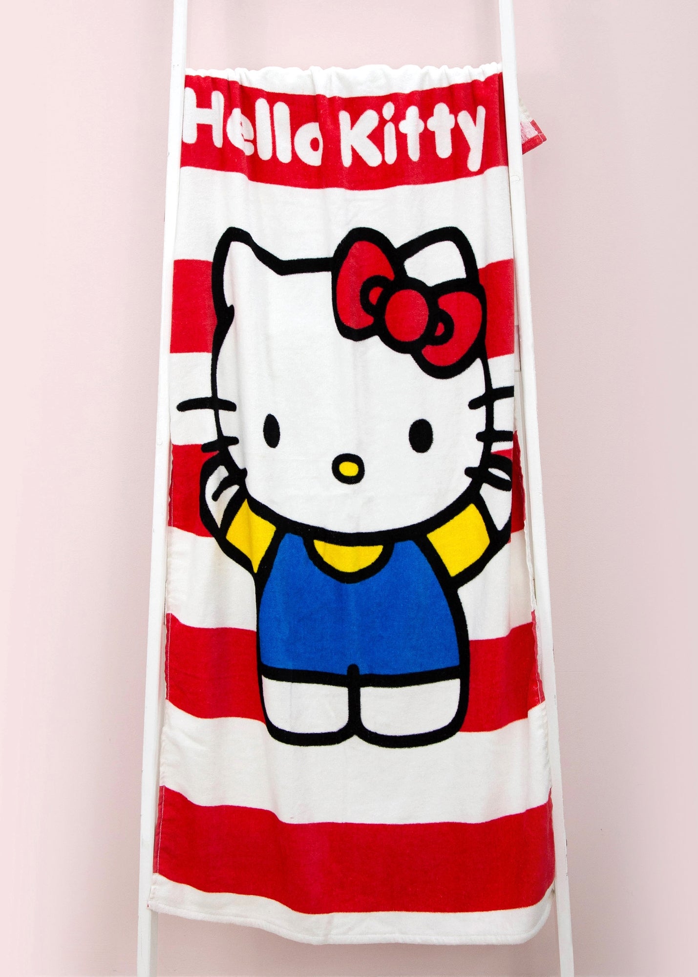 Hello Multi Colour Kitty Cheeky Towel - Matalan