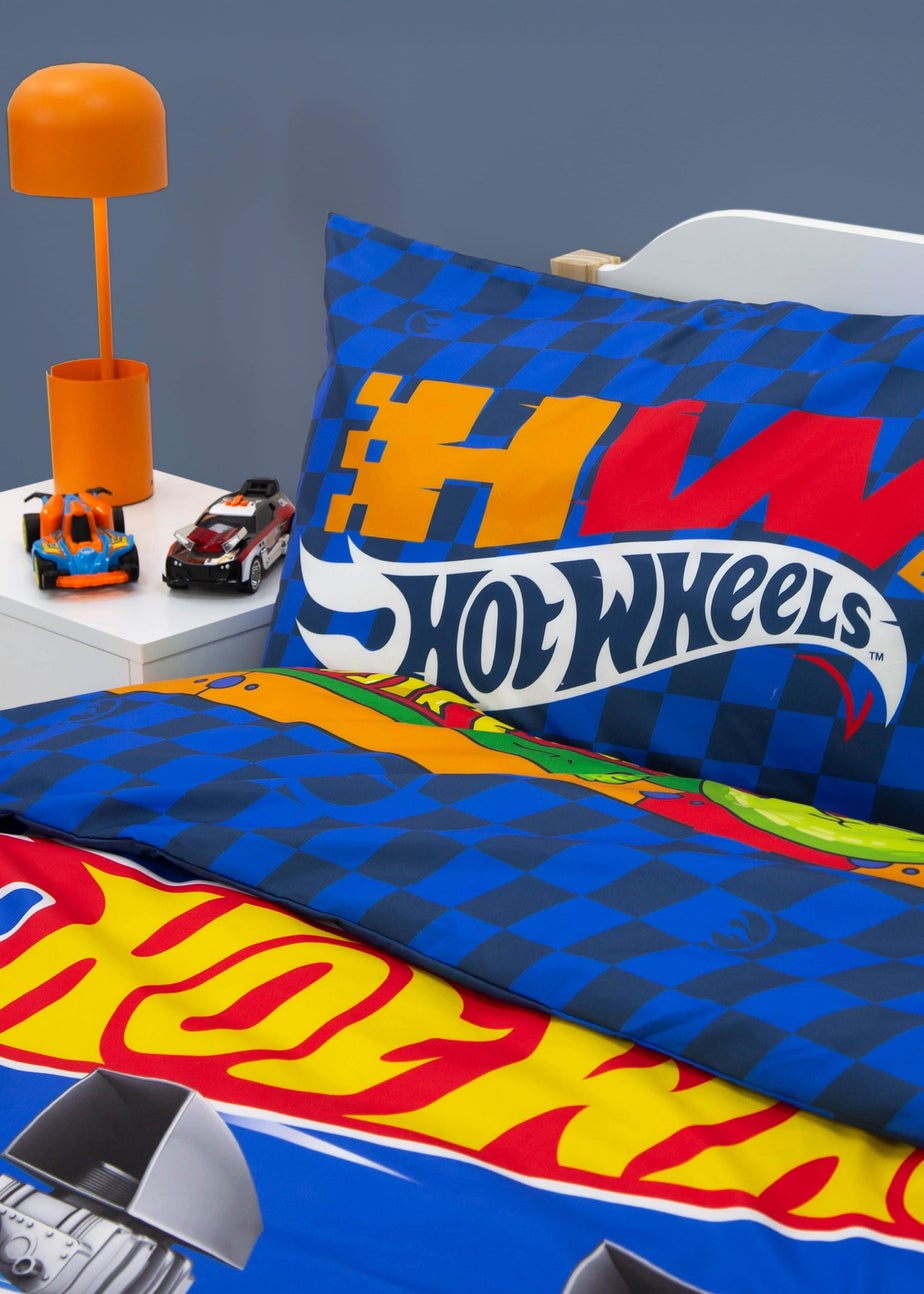 Hotwheels Blue Playful Polycotton Duvet Set