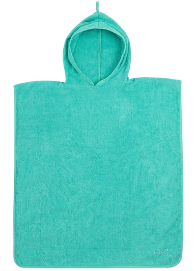 Urban Beach Green Kids Cotton Poncho
